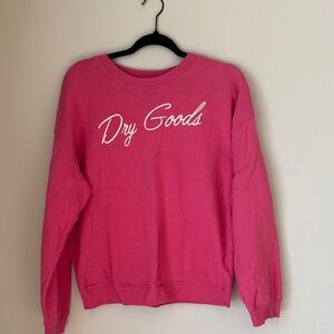Dry Goods Fuchsia Crew Neck Sweater